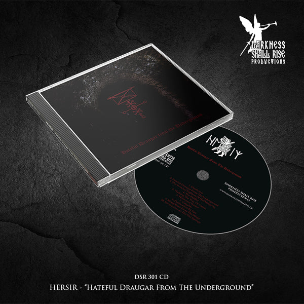 Hersir - Hateful Draugar From The Underground - Black Metal - CD