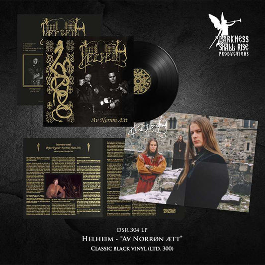 Helheim - Av Norrøn Aett (Black Vinyl) - Black Metal - LP