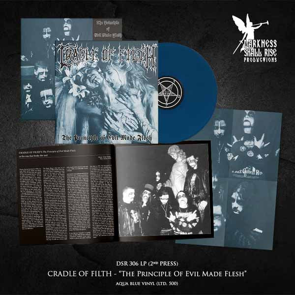 Cradle Of Filth - The Principle Of Evil Made Flesh (Aqua Blue Vinyl) - Black Metal - LP