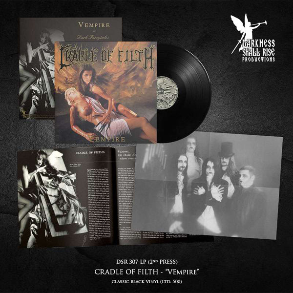Cradle Of Filth - Vempire, Or Dark Faerytales In Phallustein (2Nd Press Black Vinyl) - Black Metal - LP