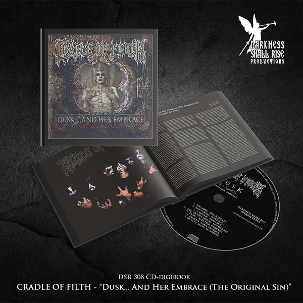 Cradle Of Filth - Dusk And Her Embrace (The Original Sin) (Hardcover-Digibook) - Black Metal - CDBK