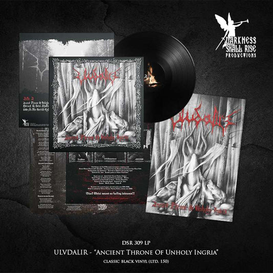 Ulvdalir - Ancient Throne Of Unholy Ingria (Black Vinyl) - Black Metal - LP