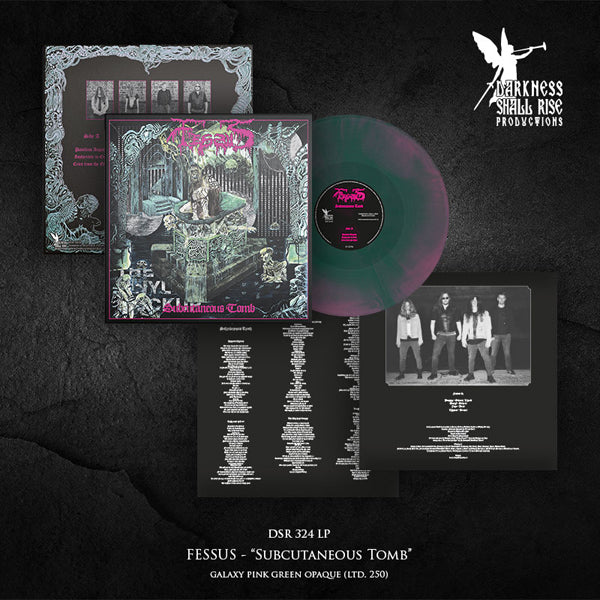 Fessus - Subcutaneous Tomb (Galaxy Pink Green Vinyl) - Death Metal - LP