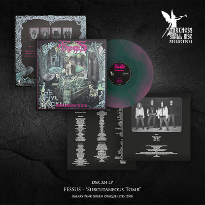 Fessus - Subcutaneous Tomb (Galaxy Pink Green Vinyl) - Death Metal - Music Vinyl LP