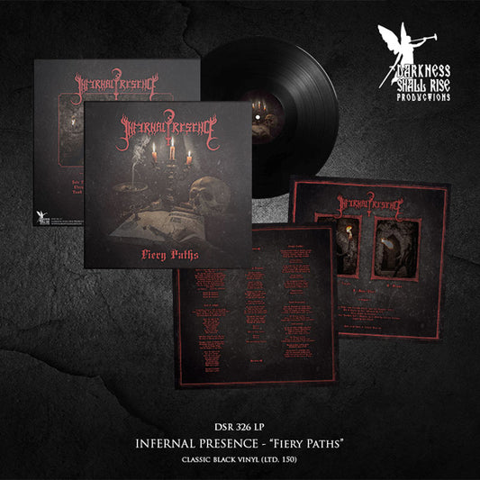 Infernal Presence - Fiery Paths (Black Vinyl) - Black Metal - LP