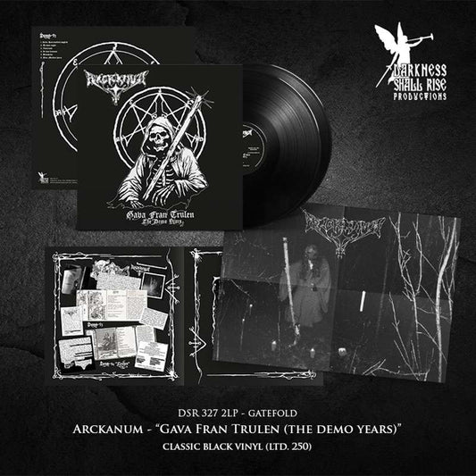 Arckanum - Gava Fran Trulen (The Demo Years) (Black Vinyl 2Lp) - Black Metal - DLP