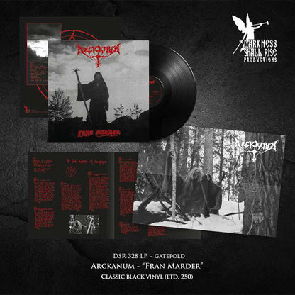 Arckanum - Fran Marder (Black Vinyl) - Black Metal - LP