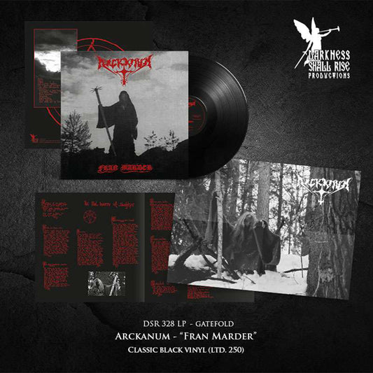 Arckanum - Fran Marder (Black Vinyl) - Black Metal - LP