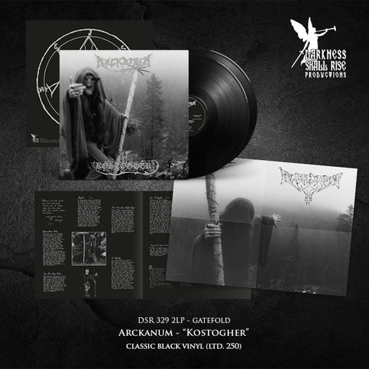 Arckanum - Kostogher (Black Vinyl 2Lp) - Black Metal - DLP