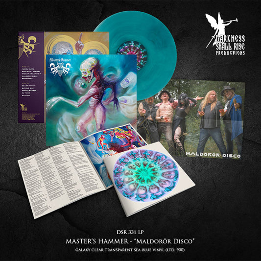 Master'S Hammer - Maldorör Disco (Galaxy Clear Transparent Sea-Blue Vinyl) - Black Metal - LP