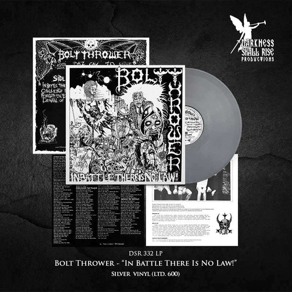 Bolt Thrower - In Battle There Is No Law! (Silver Vinyl) - Death Metal - LP