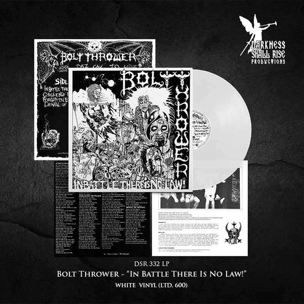 Bolt Thrower - In Battle There Is No Law! (White Vinyl) - Death Metal - LP