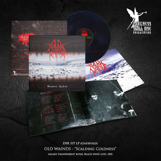 Old Wainds - Scalding Coldness (Galaxy Transparent Royal Blue Black Vinyl) - Black Metal - LP