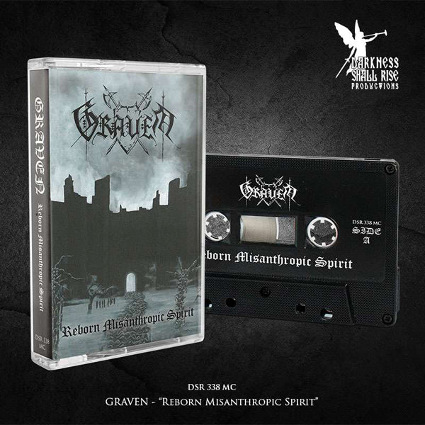 Graven - Reborn Misanthropic Spirit - Black Metal - MC