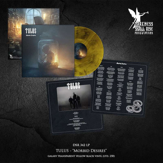 Tulus - Morbid Desires (Galaxy Transparent Yellow Black) - Black Metal - LP