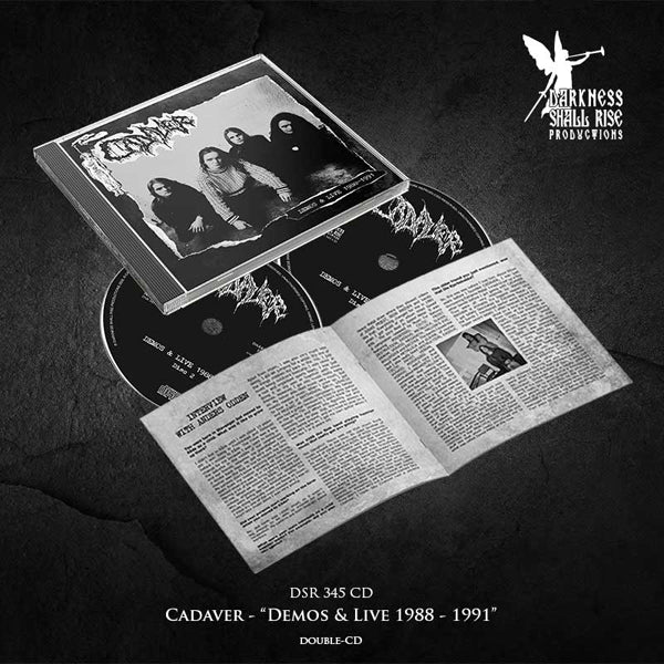 Cadaver - Demos & Live 1988-1991 (2Cd) - Death Metal - DCD