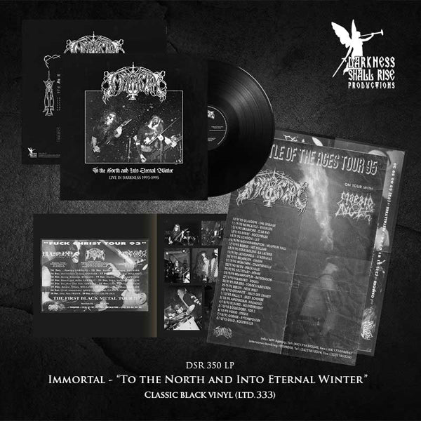 Immortal - To The North And Into Eternal Winters - Live In Darkness 1993-1995 (Black Vinyl) - Black Metal - LP