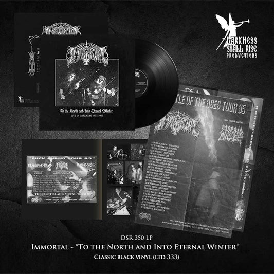 Immortal - To The North And Into Eternal Winters - Live In Darkness 1993-1995 (Black Vinyl) - Black Metal - LP