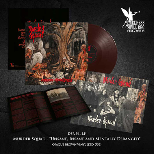 Various Artists - Unsane, Insane And Mentally Deranged (Brown Vinyl) - Death Metal - Music Vinyl LP