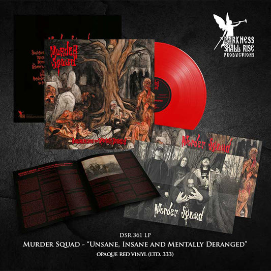 Immiserator - Unsane, Insane And Mentally Deranged (Red Vinyl) - Death Metal - Music Vinyl LP