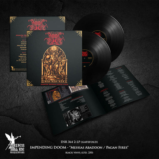 Acid Reign - Messias Abaddon / Pagan Fires (Black Vinyl 2Lp) - Black Metal - Vinyl Double Album