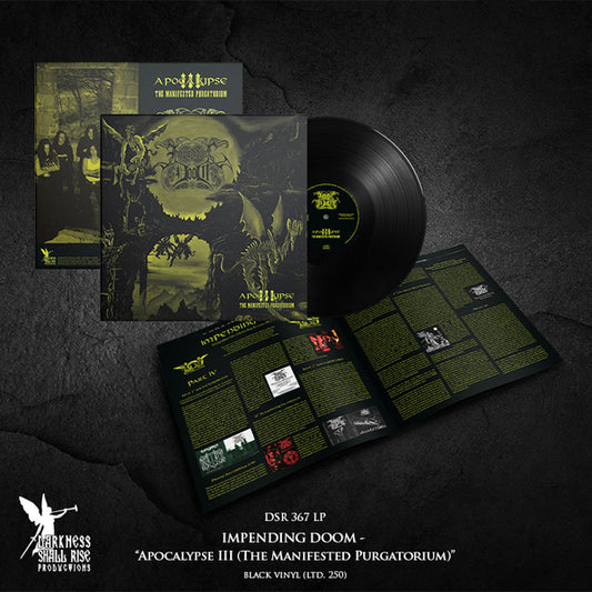 Dance With The Dead - Apocalypse Iii (The Manifested Purgatorium) (Black Vinyl) - Black Metal - Music Vinyl LP