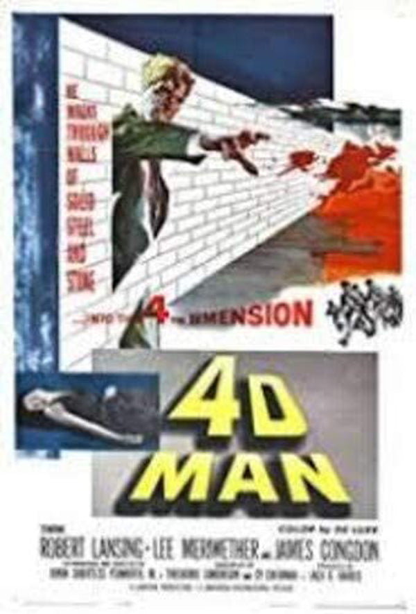Feature Film - 4D Man - Film/TV/Character - DVD