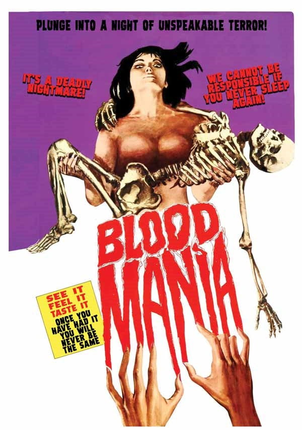 Feature Film - Blood Mania - Film/TV/Character - DVD