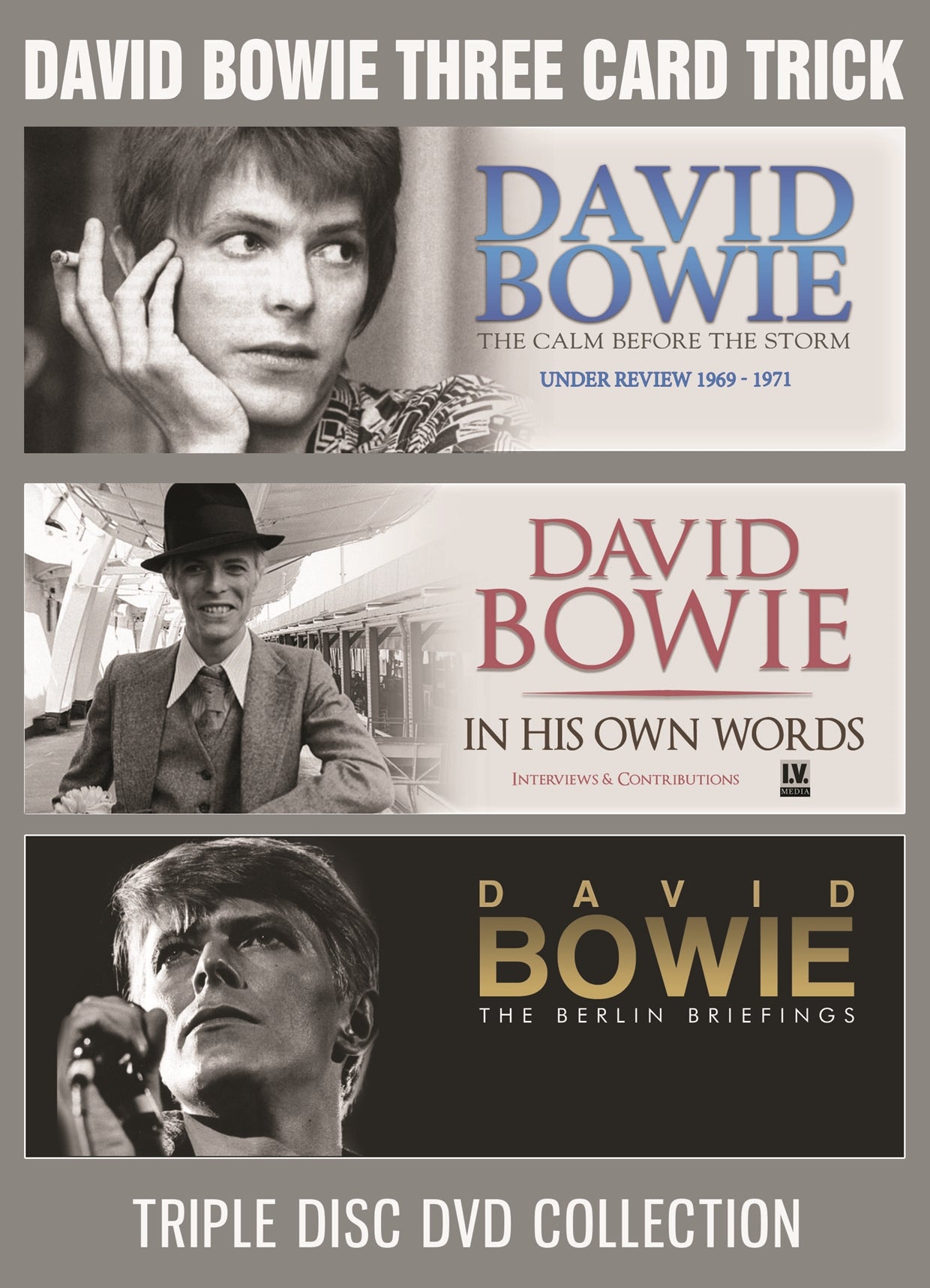 David Bowie - Three Card Trick (3Dvd) - Rock/Pop - DVD