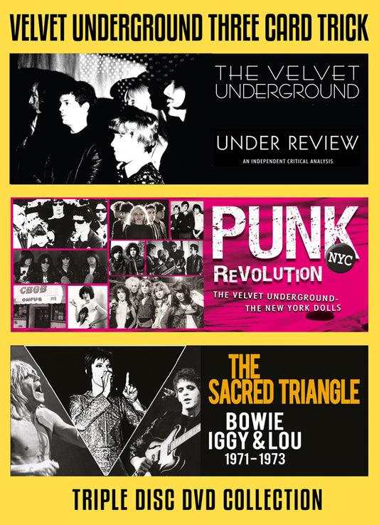 Velvet Underground, The - Three Card Trick (3 Dvd) - Rock - DVD