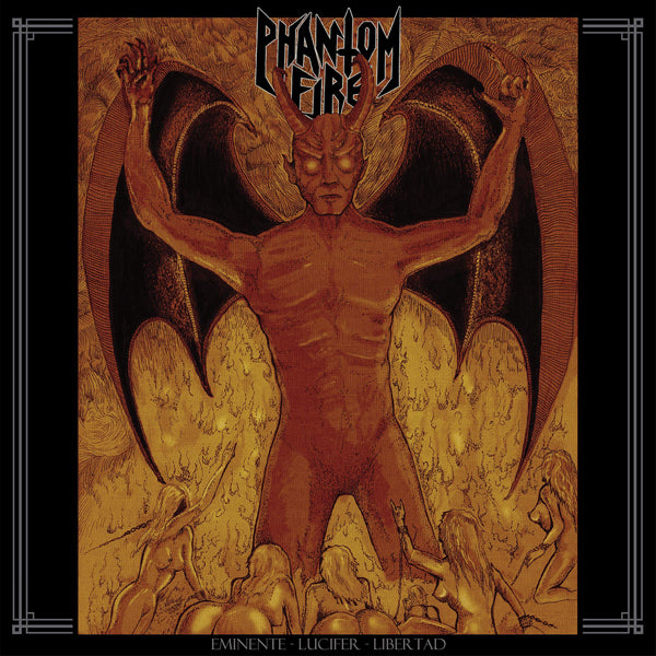 Phantom Fire - Eminente Lucifer Libertad - Black Metal - LP
