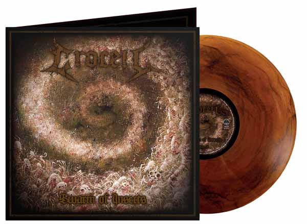 Crocell - Swarm Of Insects (Orange + Black Marbled Vinyl) - Death Metal - LP