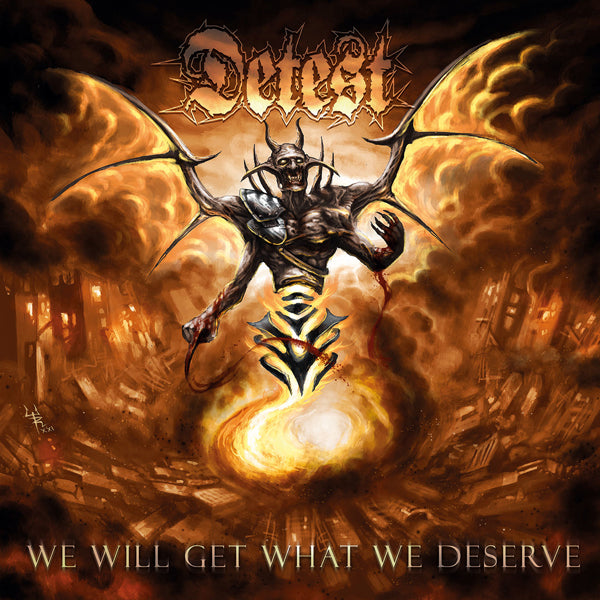 Detest - We Will Get What We Deserve - Death Metal - CD