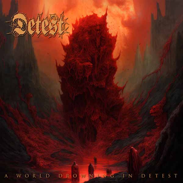 Detest - A World Drowning In Detest - Death Metal - CD