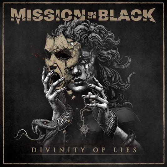Mission In Black - Divinity Of Lies (Splatter Vinyl) - Death Metal - LP