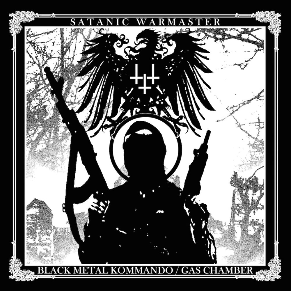 Satanic Warmaster - Black Metal Kommando / Gas Chamber - Black Metal - CD