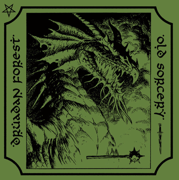 Druadan Forest/Old Sorcery - Split (Green Vinyl) - Dark Ambient - LP