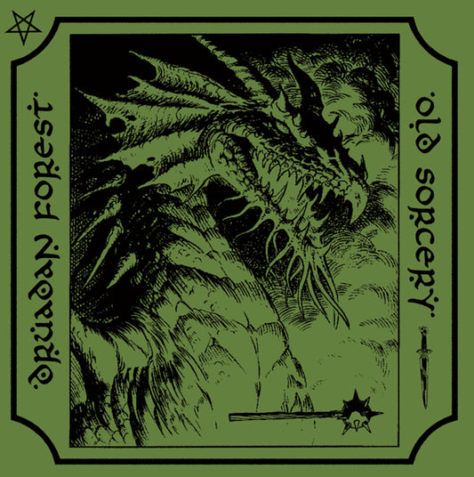Druadan Forest/Old Sorcery - Split (Green Vinyl) - Dark Ambient - LP