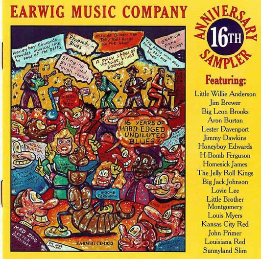 Various Artists - Earwig Records 16Th Anniversary Sampler - Blues - CD