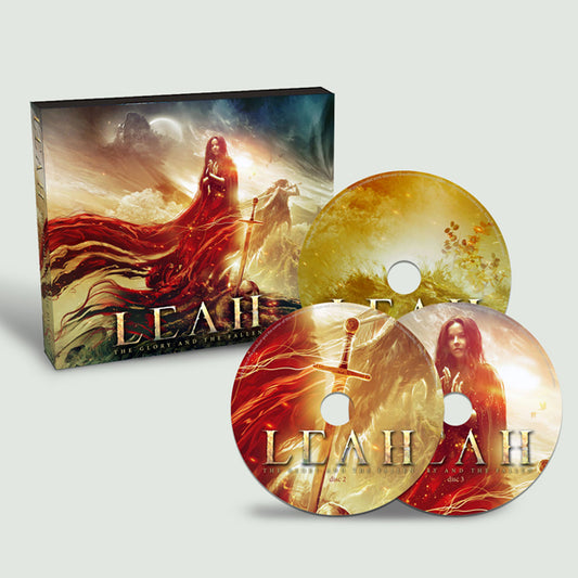Leah - The Glory And The Fallen (3Cd.Digi) - Metal - 3CD
