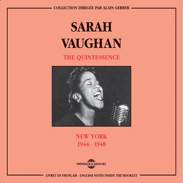 Sarah Vaughan - The Quintessence : New York 1944-1948 - Rock/Pop - DCD