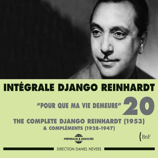 Django Reinhardt - Django Reinhardt - Integrale Vol 20 Pour Que Ma Vie Demeure - 1953 & Complements (1928-1947) - Rock/Pop - DCD