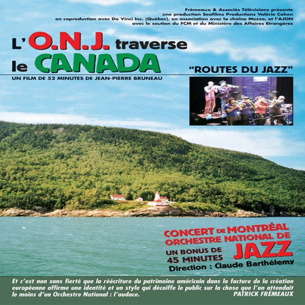 Orchestre National De Jazz - L'O.N.J. Traverse Le Canada - Films By Jean-Pierre Bruneau - <NONE> - DVD