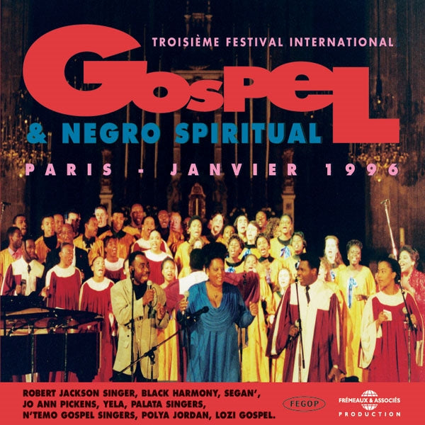 3Eme Festival De Gospel A Paris - Paris Gospel Festival : 3Rd Edition 1996 - Rock/Pop - DCD