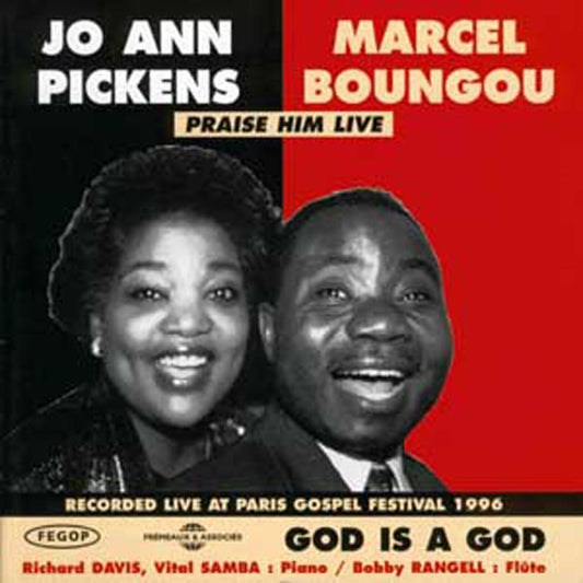 Jo Ann Pickens - Marcel Boungou - God Is A God - Rock/Pop - CD