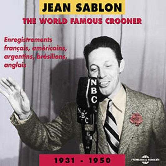 Jean Sablon - The World Famous Crooner 1931-1950 - Rock/Pop - DCD