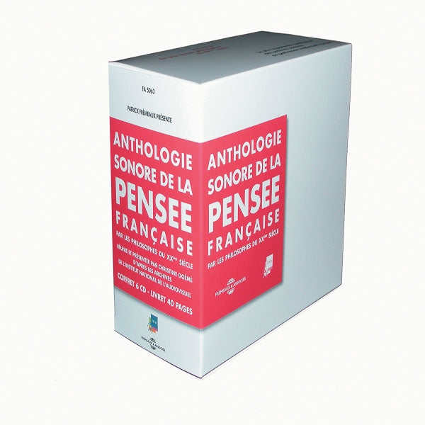 Anthologie De La Pensee Francaise - French Philosophers (6Cd) - Rock/Pop - CDB