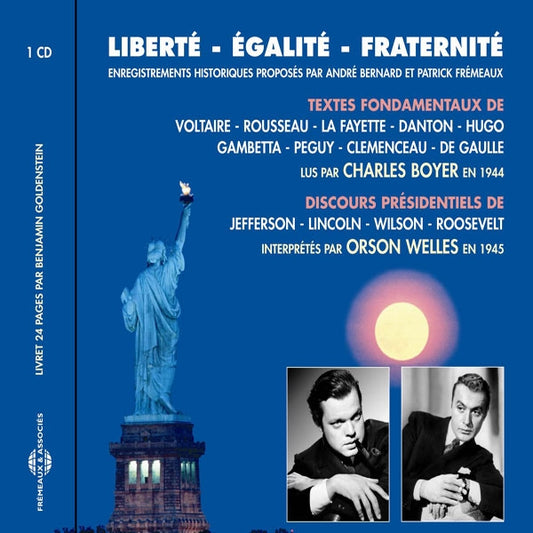 Orson Welles & Charles Boyer - Liberte-Egalite-Fraternite - Rock/Pop - CD