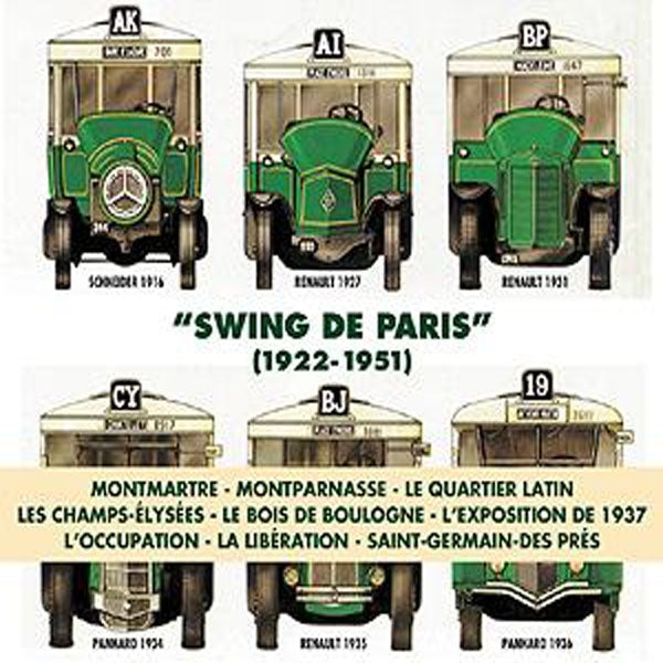 Artistes Divers - Swing De Paris 1922-1951 - Rock/Pop - DCD