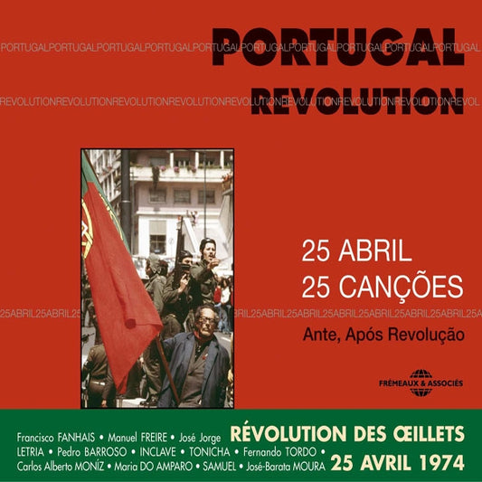 Portugal Revolution 25 Abril - 25 Cancoes - Revolution Des Oeillets 25 Avril 1974 - Rock/Pop - CD